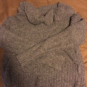 NWT, Women’s grey cowlneck sweater